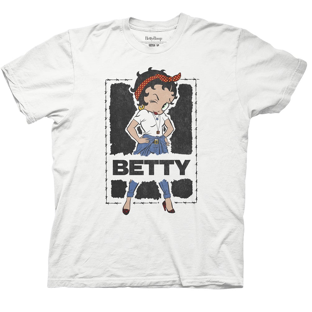BETTY BOOP POWER Licensed Adult Men's Graphic Tee Shirt SM-5XL 