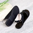 thumbnail image 6 of hoksml Women's Metallic Toe Post Flat Sandals Open Toe Ankle Strap Summer Casual Dressy Shoes for Ladies, 6 of 9