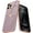 Lavender, variant on iPhone 12 Pro Max Case for Women, Cute Love-Heart Luxury Bling Soft Silicone Bumper, Camera Protection, Lavender