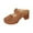 Brown Middle Mid-Heels Shoes for Women, variant on Hopeusnice Middle Mid-Heels Shoes for Women PU Materials Summer Shoes Breathable Soft Trendy Non-Slip Block Mid-Heel Open Toe Sandals Women's Middle Mid-Heels Shoes Comfortable Walking Shoes Beige 42