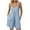 Sky Blue, variant on IROINNID Solid Color Jumpsuits for Women Summer Casual Short Jumpsuit Shorts Sleeveless Overalls Wide Leg Romper Shorts with Pockets(Hot Pink,XL)