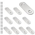 thumbnail image 1 of Stainless Steel Connection Flat Angle Support Plate 47X16mm Brackets 20 Pieces, 1 of 4