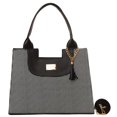thumbnail image 1 of Bolso Cuadri De Mujer FANA Isadora Color CuadriBlanco 2 Original El Mejor Regalo, M4019!!, 1 of 3