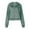 Green, variant on Enjoytime Oversized Sweatshirt for Women Casual Loose Streetwear Tops Long Sleeve Sweatshirt with Zipper and Pockets