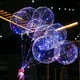 thumbnail image 1 of Globos LED Luminosos | Globos aerostáticos flotantes de 24 pulgadas de colores - TPU transparente premium | Incluye 10 globos de burbujas de brillo nocturno y 10 cadenas de luz LED | Condecoración, 1 of 6