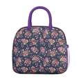 thumbnail image 2 of Womens Pioneer Flower Floral Print Pattern Lunch Box for Work,Insulated Lunch Bag for Women,Loncheras Para Mujer,Leakproof Adult Lunch Bag for Work,Beach,Travel,Picnic,Camping, 2 of 7