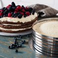 thumbnail image 4 of Stainless Steel Cake Slicer, 3 Piece Set, Cutter for Cake Base, Cake Floor Lifter Knife, Cake Ring, 23 - 30cm, 4 of 7