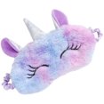 thumbnail image 2 of Niños parche de felpa sombreado parche en el ojo unicornio durmiendo con los ojos vendados lindo antifaz Xemadio LKX-0501-3, 2 of 7