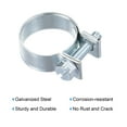 thumbnail image 5 of Uxcell 19-21mm Mini Fuel Injection Hose Clamp Zinc Plated Steel Fuel Line Clamp 20 Pack, 5 of 6