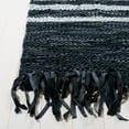 thumbnail image 3 of SAFAVIEH Vintage Leather Alexander Striped Area Rug, Black/Ivory, 8' x 10', 3 of 8