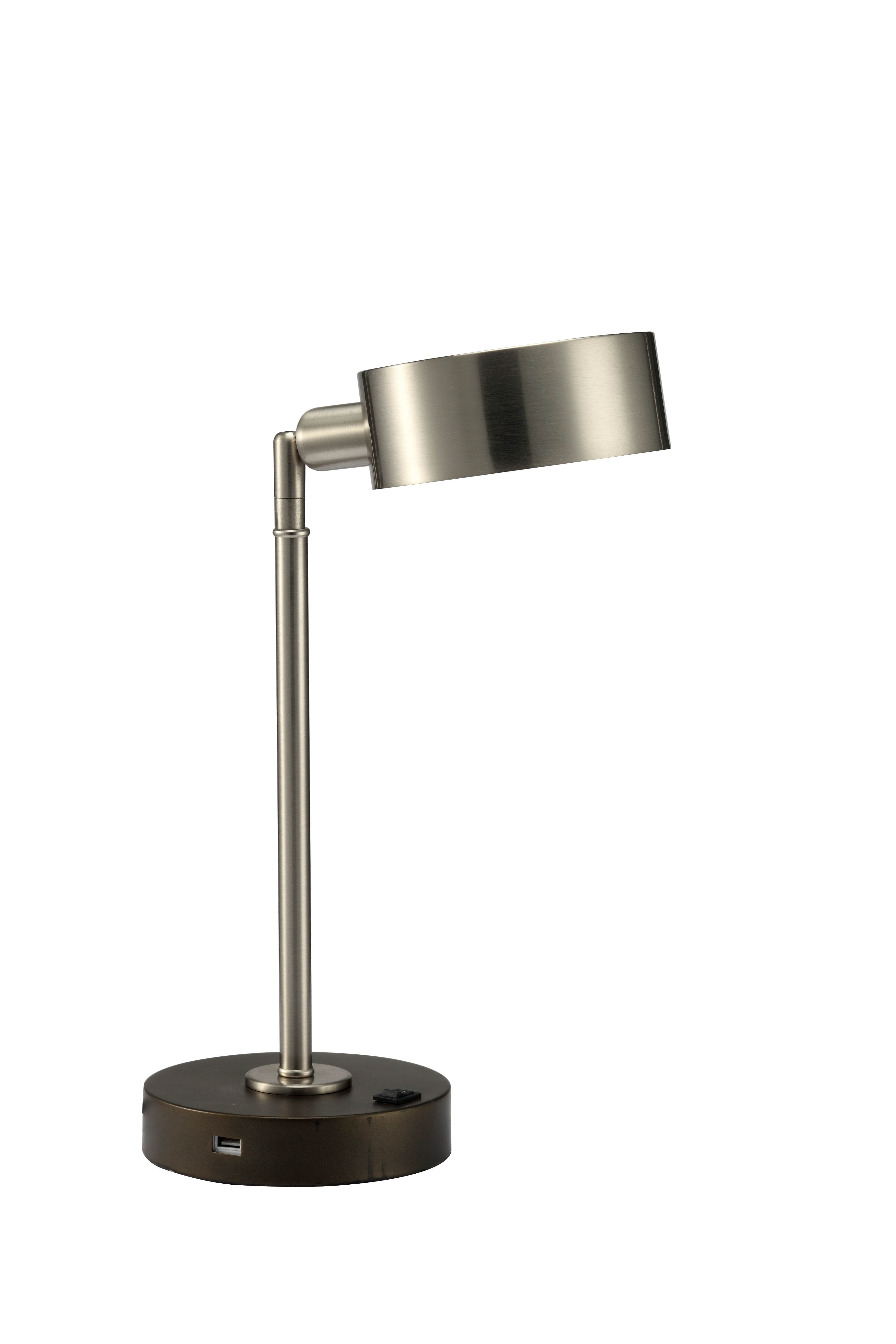 angled table lamp