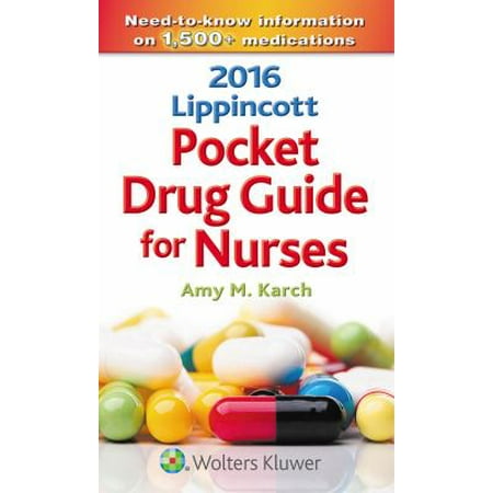 Lippincott Pocket Drug Guide for Nurses 2016 [Paperback - Used]