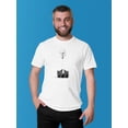 thumbnail image 2 of Man With Balloon Head T-Shirt Men -Mohsen Najafi Designs, Male x-Large, 2 of 4
