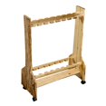 thumbnail image 1 of 16 Fishing Rod Double Sided Rolling Storage Rack, 1 of 5