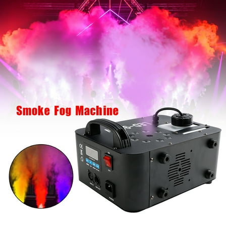 900W RGB LED Light Smoke Fog Machine Stage Fogger DJ Spray Smoke Effect