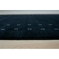 thumbnail image 5 of EORC Navy Handmade Wool Transitional Lori Baft Rug, 8' x 10', 5 of 6