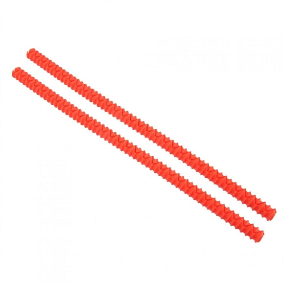 2pcs Heat Insulated Silicone Clips Hot Oven Rack Shelf Guards Avoid Scald Protector Tool Silicone Oven Oven Oven Rack Rack Guard Oven Guards Rack Guard