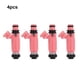 thumbnail image 5 of Sidaley Inyector de combustible para coche, 4 piezas, 550/565cc, 16611-AA370, 195500-3910, repuesto de boquilla de flujo grande para VF30 VF34 Vehículos, repuestos y accesorios Mis, 5 of 6
