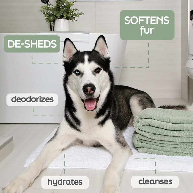 TrueCoat Thick Coat Dog Shampoo, 5-in-1 De-Shed photo 2