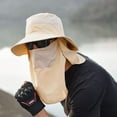 thumbnail image 2 of Fishing Hat for Men & Women, Outdoor UV Sun Protection Wide Brim Hat with Face Cover & Neck Flap, 2 of 13