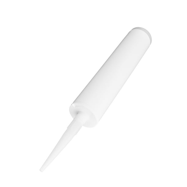 Tebru 5 Sets Caulk Tube 300ml PC Caulking Sealant Squeeze Nozzle Plug