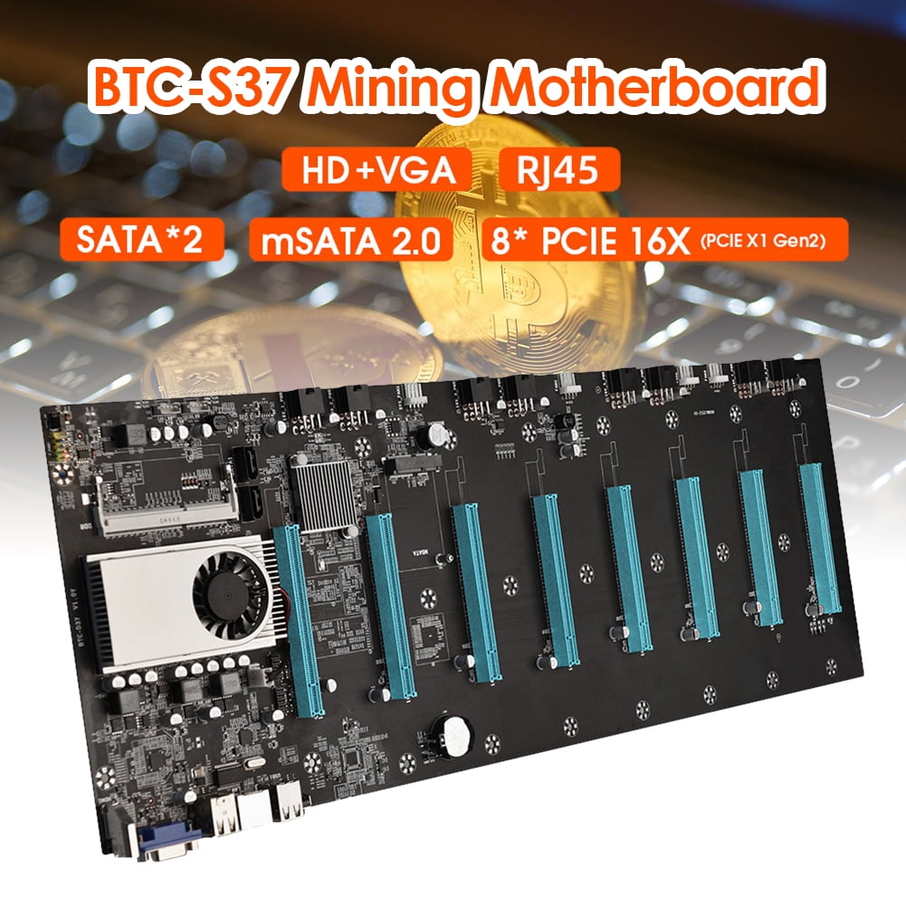 Coiry BTC S Pro Mining Motherboard 8 PCIE X Graph Card SODIMM
