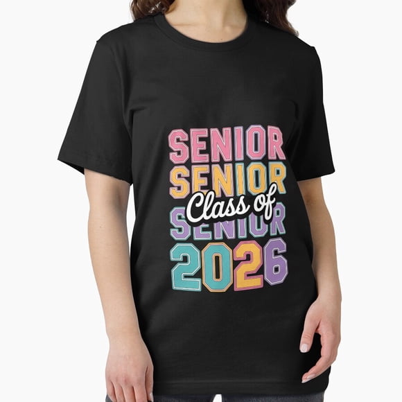 Promotion 2026 Année de Remise des Diplômes pour Finissants Célébration de la Rentrée Scolaire T-Shirt Unisexe U00110, jusqu'à la Taille 5TG
