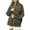 Armygreen, variant on Women Oversized Half Zip Mock Neck Knit Sweater with Long Drop Shoulder Sleeves