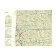 thumbnail image 3 of Topographical Map - Lake Itasca North Dakota South Dakota Sheet - USAF 1961 - 23 x 30 - Vintage Wall Art, 3 of 5