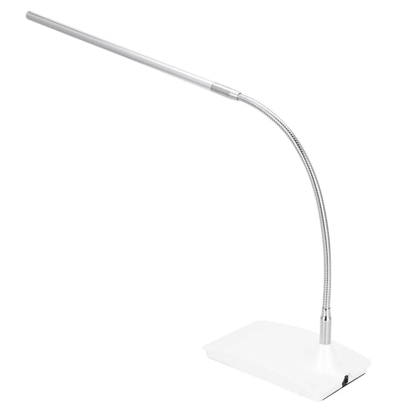 Lampara de Escritorio para Uñas, 3 Niveles Regulables Lámpara de Escritorio LED con Manguera de Metal Ajustable con 36 Cuentas para Decoración de Uñas Belleza Uso Doméstico Lámpara de Mesa LED