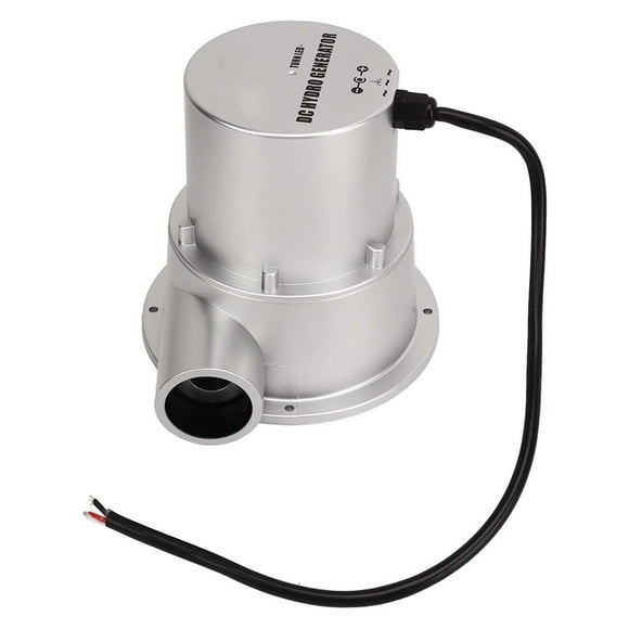 36W/50W/100W Water Turbine Water Turbine Generator Permanent Magnet Brushless Motor 12V Battery Charging Hydroelectric Generator for Backyard Garden Pond