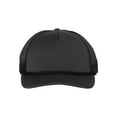 thumbnail image 2 of Richardson - Low Pro Foamie Trucker Cap - 213 - Charcoal/ Black/ Black, 2 of 3