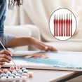 thumbnail image 6 of Pcs Paint Brushes Set, Professional Miniature Fine Detailing Paintbrushes Art Supplies for Acrylic Aquarelle Oil Painting 11 Brushes Set Red, 6 of 7