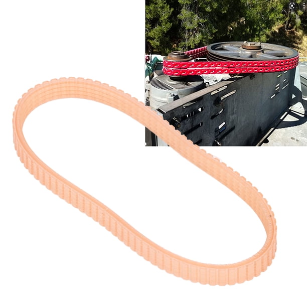 Correa de transmisión acanalada del motor de la sierra de cinta correa de sierra de cinta impermeable de alta resistencia para carpintería de 10 pulgadas para transportadores ANGGREK Otros