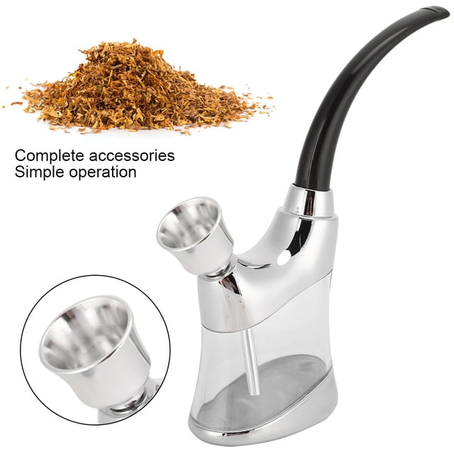 Tubo con filtro de agua, Tubo con filtro de agua, Tubo para fumar, Tubo para fumar, Construcción robusta