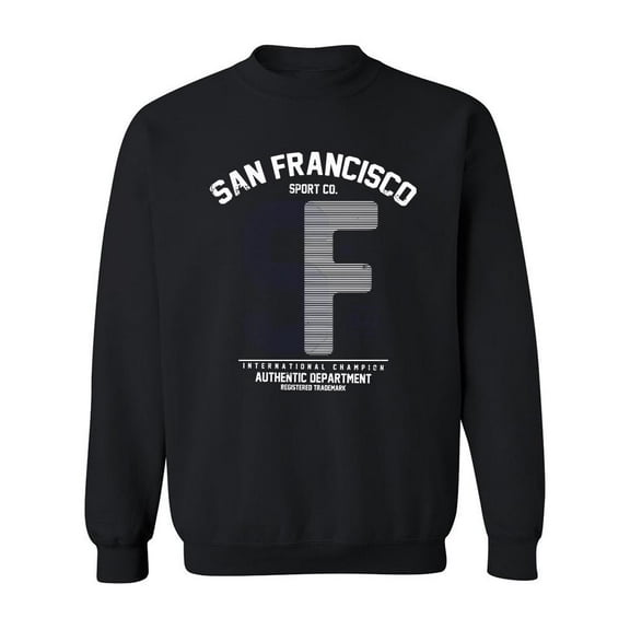 San Francisco Department Vintage Sweatshirt Men -Image by Shutterstock, Male Small