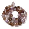 thumbnail image 3 of Natural Auralite Beads Strands Tumbled Stone 7~13x4.5~10x4.5~10mm Hole: 1.2mm 44~46pcs/strand 15.08''~16.14''(38.3~41cm), 3 of 5