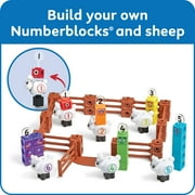hand2mind Numberblocks Sheep Farm MathLink Cubes Activity Set, Kids Math Toys (Ages 3+)