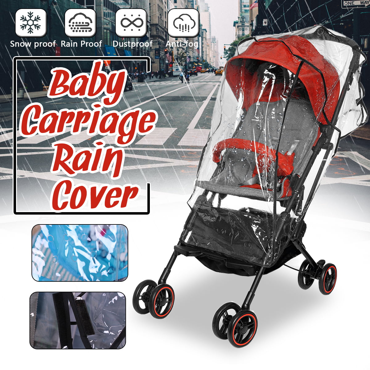 Rain Cover for Portable Stroller For Jovial Models: JPC18BK, JPC18BL, JPC18RD 