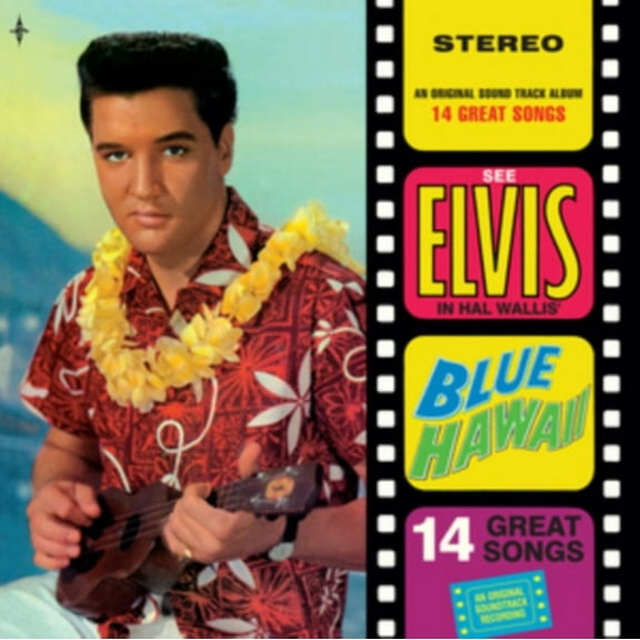ELVIS PRESLEY - Blue Hawaii ( 7 Inch Solid Yellow Bonus Vinyl)