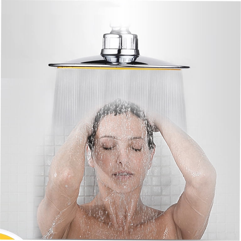 Shower Head With Handheld Matte Black - High Pressure 5-Setting Rain ...