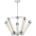 thumbnail image 3 of Savoy House - Pike Chandelier 5 Light  Metal/Glass  Polished Nickel Finish -, 3 of 5