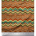 thumbnail image 1 of Soimoi Rayon Crepe Fabric Geometric Southwestern Printed Fabric 1 Yard 46 Inch Wide, 1 of 3