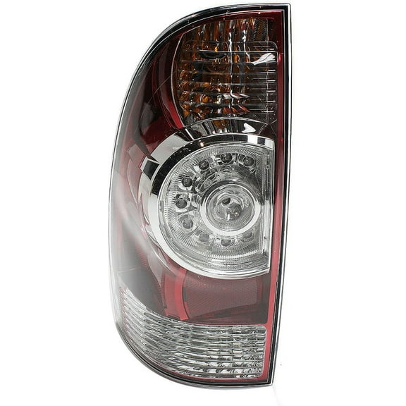 Tail Light Compatible With 2009-2015 Toyota Tacoma Left Driver With bulb(s) CAPA Certified