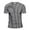 Grey, variant on Men's T Shirts for Casual Wear Loose Fit Checkered Design for Everyday Use Ideal for Summer Outings and Relaxation Men T Shirts Fashion Designer Mens Small T Shirts T Shirt Pressing