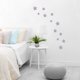 thumbnail image 2 of flores 3d para pared tornasol 12 piezas, 2 of 6