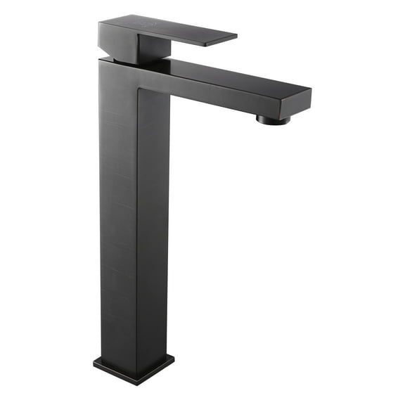 Enti Series Single Hole Single-Handle Vessel Bathroom Faucet in Oil Rubbed Bronze