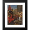 thumbnail image 2 of Bolognese School 14x18 Black Modern Framed Museum Art Print Titled - Jephthah and His Daughter (18th Century), 2 of 5