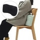 thumbnail image 3 of Almohada de soporte para asiento de automóvil - Cojín de respaldo inferior multiusos para cinturo y cadera Perfecto para silla de oficina, cond Negro Yotijar almohada de apoyo lumbar, 3 of 8