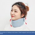 thumbnail image 3 of Braga de cuello de seda de hielo, antiarqueamiento, para las cuatro estaciones, fina bufanda protectora para el cuello, funda para el cuello, ortesis cervical, 3 of 5